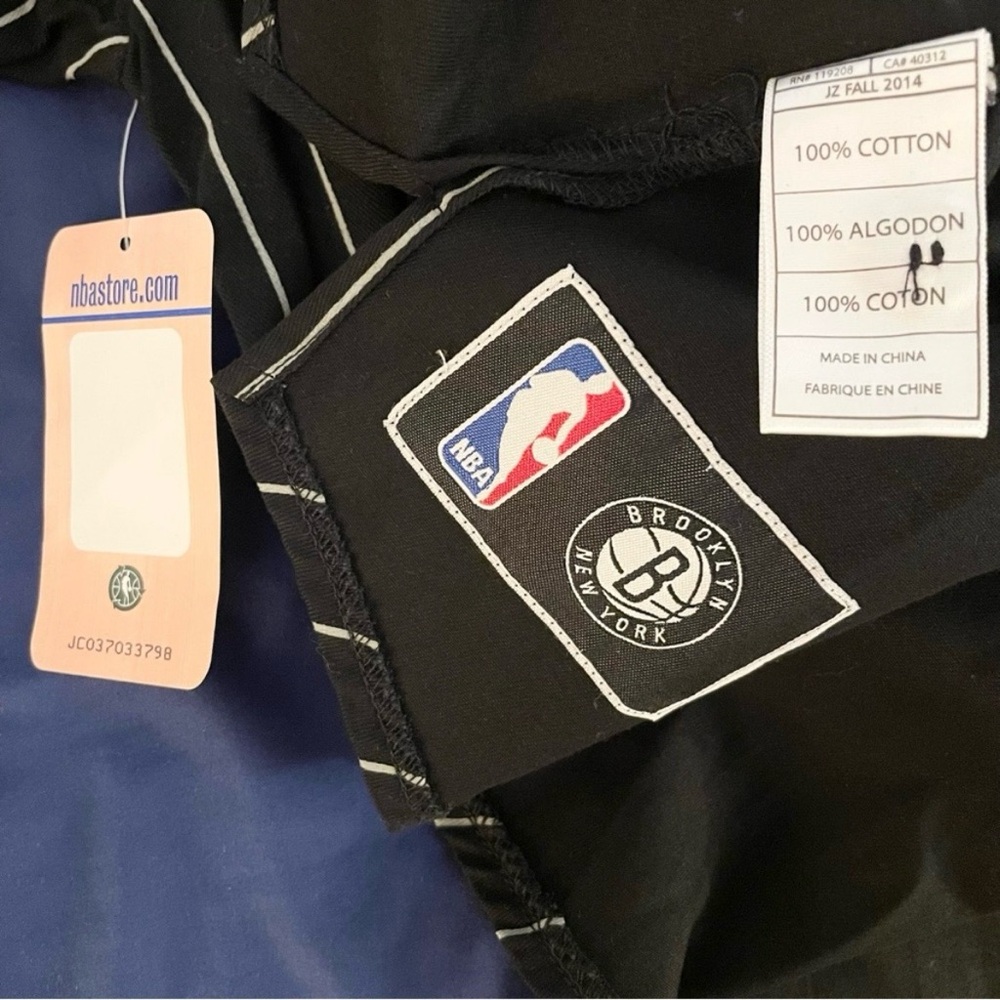Mitchell & Ness Brooklyn Nets Buttondown Jersey, Men’s Size Medium, NWT - Picture 7 of 8
